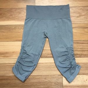 Lululemon ebb and flow crop.